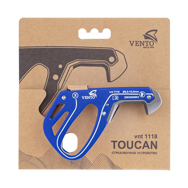 Toucan Страховочное устройство. Цвет: Синий